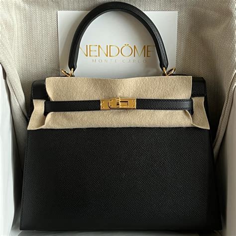 hermes kelly sellier 25 black